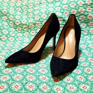 Sam Edelman Black Suede Pumps